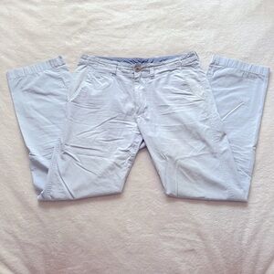 J. Crew Powder Blue Lightweight Chinos